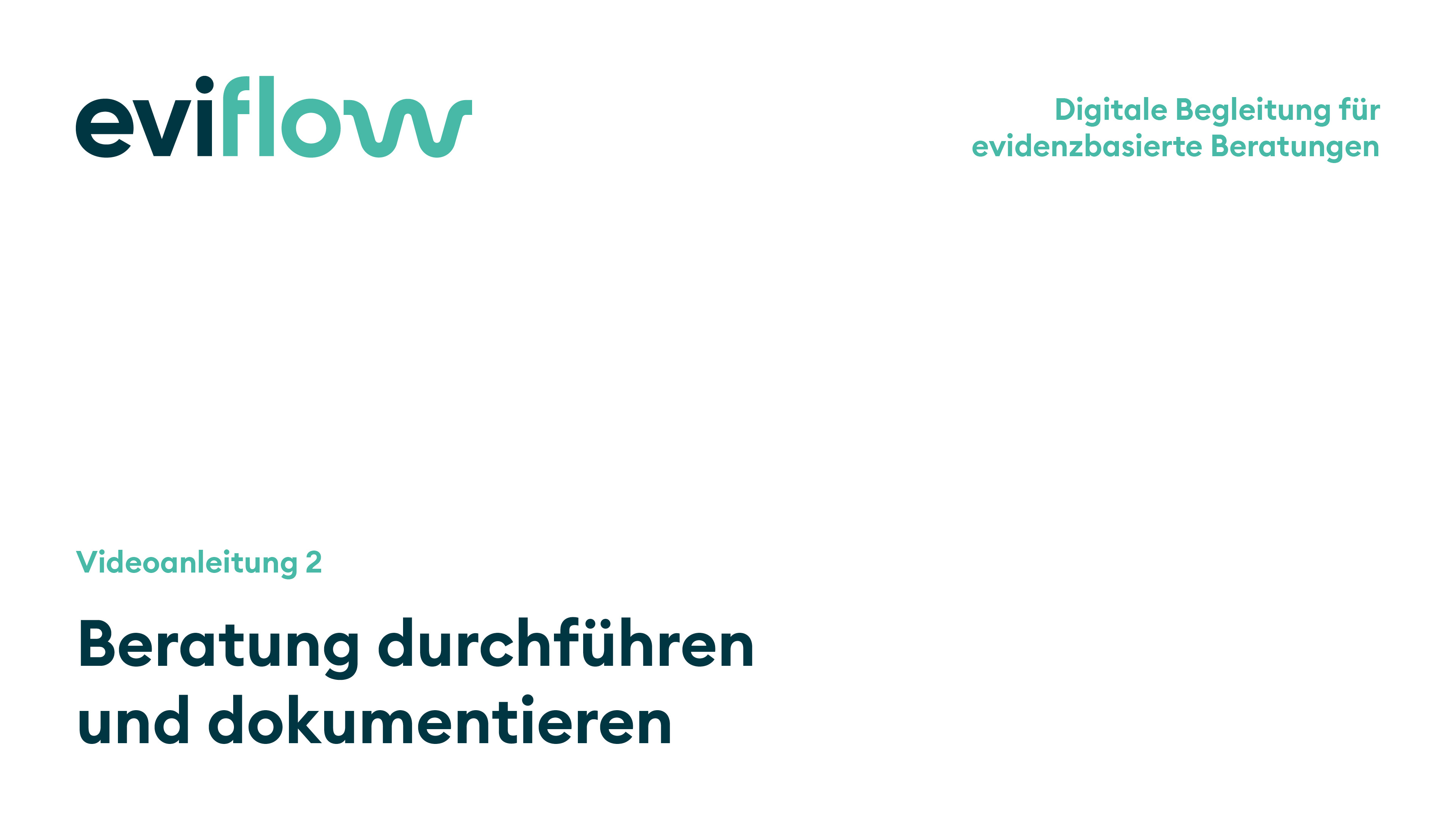 Videoanleitung 2
